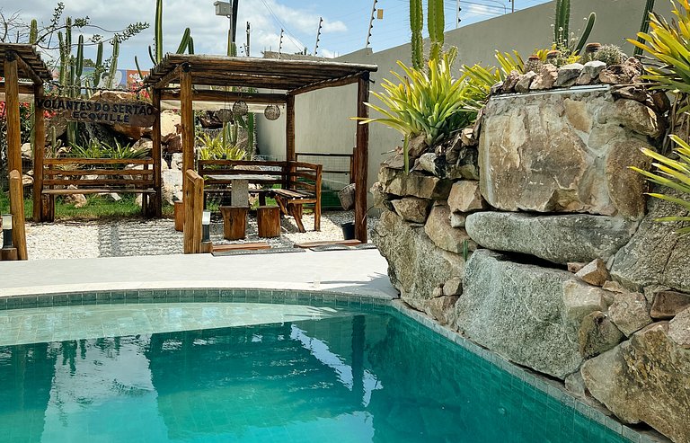 Casa Exclusiva com Semi-Suítes e Acesso p/Piscina - - Volant